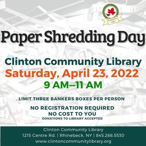 Paper Shredding Day